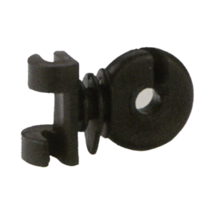 Agricultural insulator clip