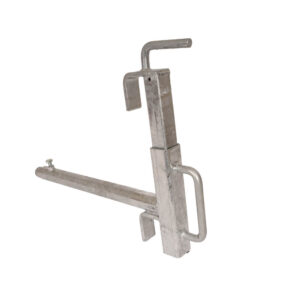 Image of a metal device with a handle.